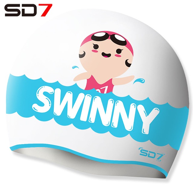 디에이치스타일 온라인 스토어 SD7 수영모 실리콘 스윔스위니 수모 SD-TL-69